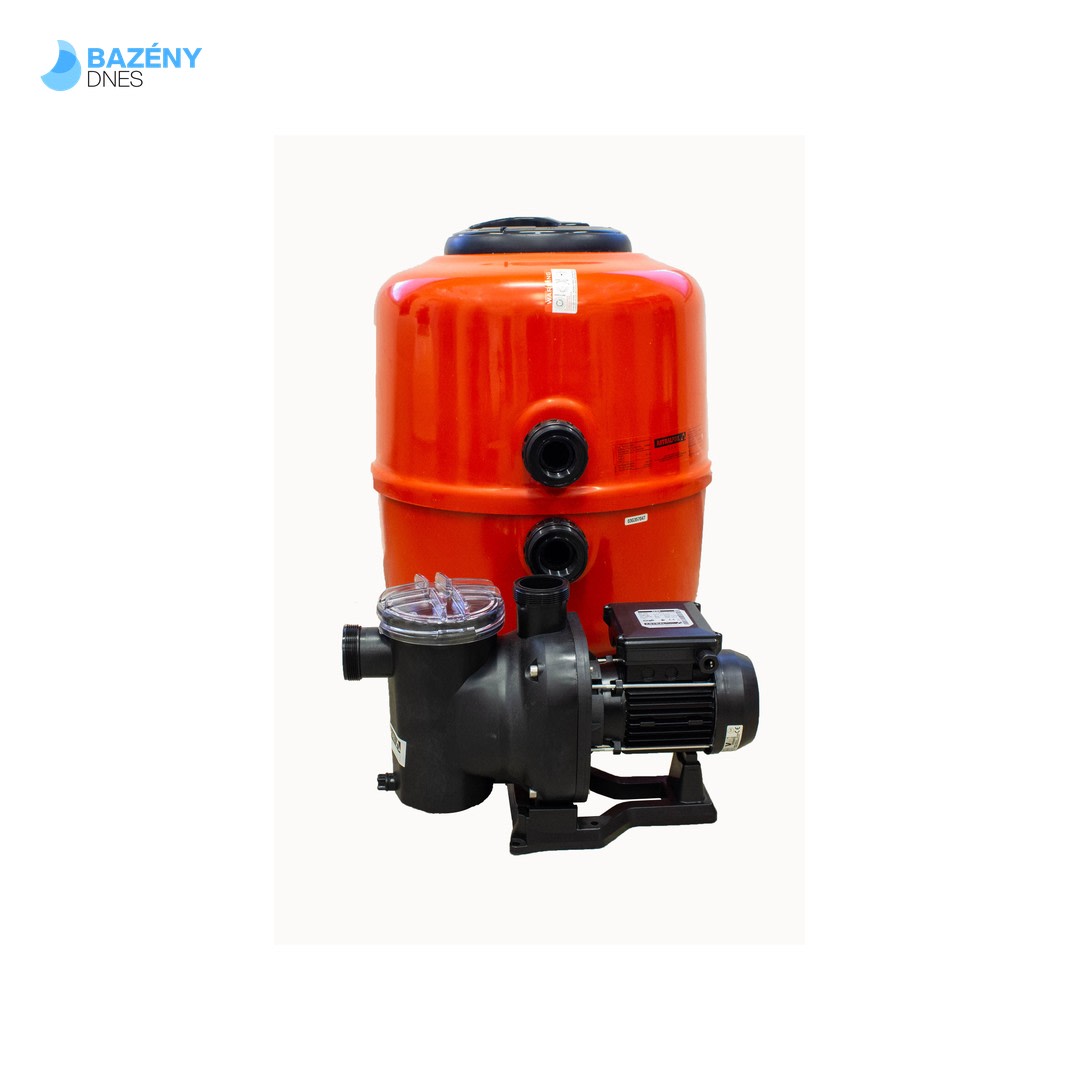 monoblok BILBAO D350 5 m3/h boční 6 - ti cestný ventil 1, 5˝ s čerpadlem SENA