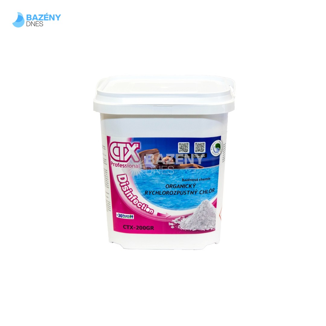 CTX - 200/GR rychlorospustný chlór organický granulát 5 kg