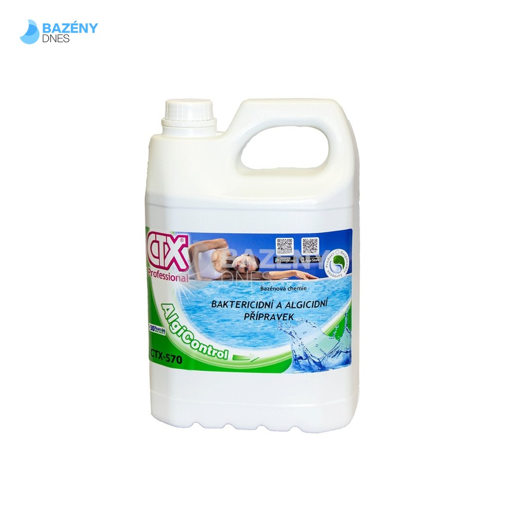 Astralpool CTX - 590 ALGICID PLUS proti řasám EXTRA PLUS 5 L
