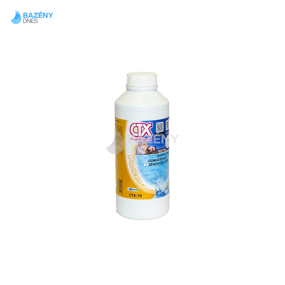 Astralpool CTX - 75 odmašťovač stěn bazénu 1 L