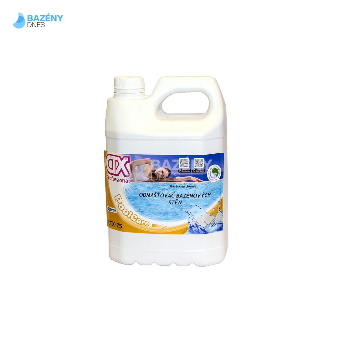 Astralpool CTX - 75 odmašťovač stěn bazénu 5 L