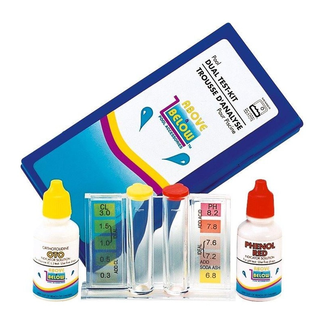 Tester kapičkový – Cl/pH – metoda pomocí kapek (v pouzdře)