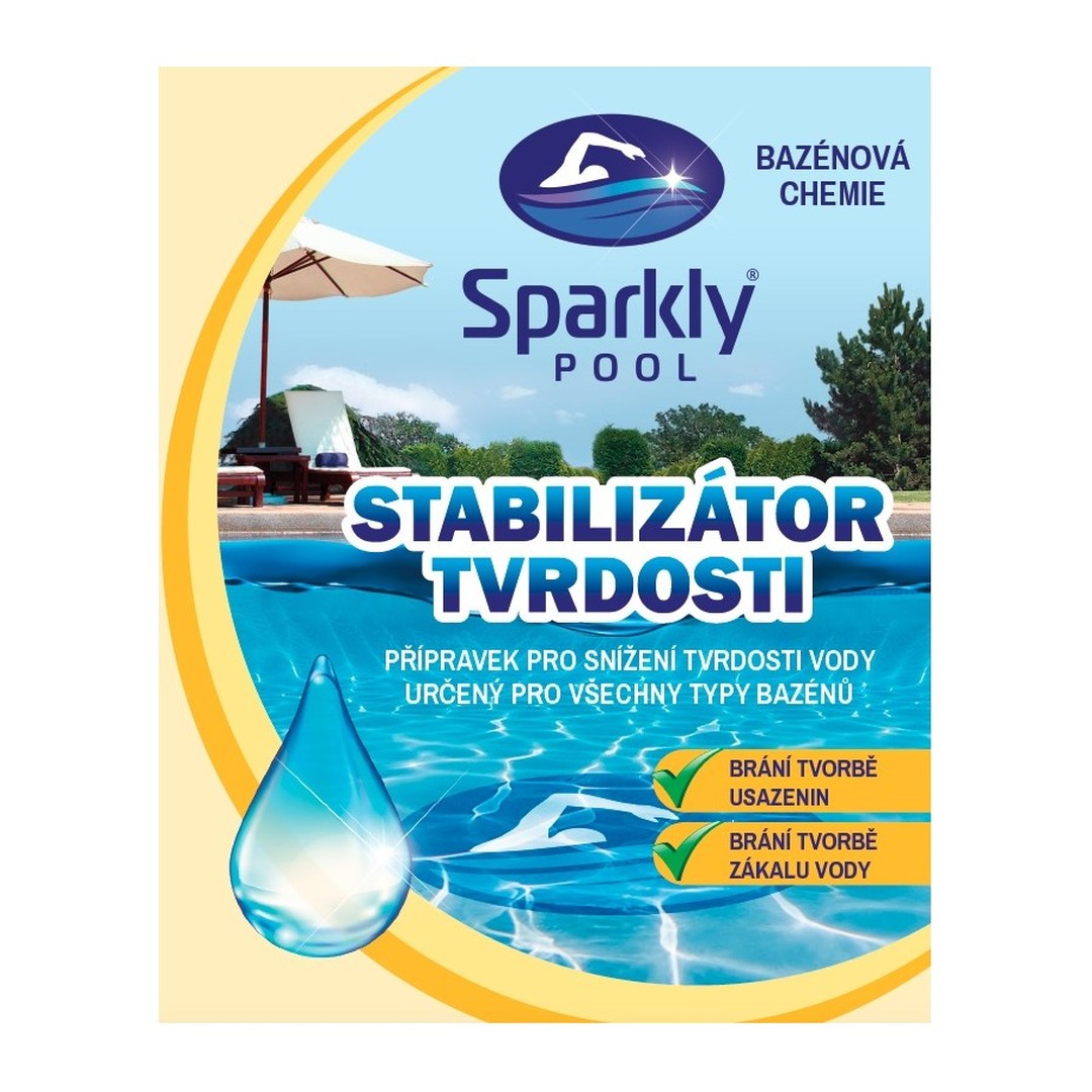 Sparkly POOL stabilizátor tvrdosti - snížení tvrdosti 1l 2
