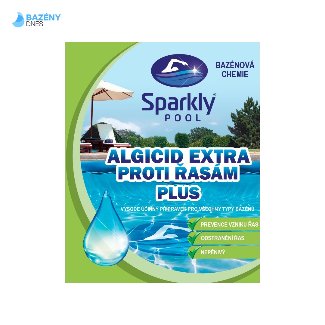 Algicid extra proti řasám PLUS 1 l - Stop řasám 2