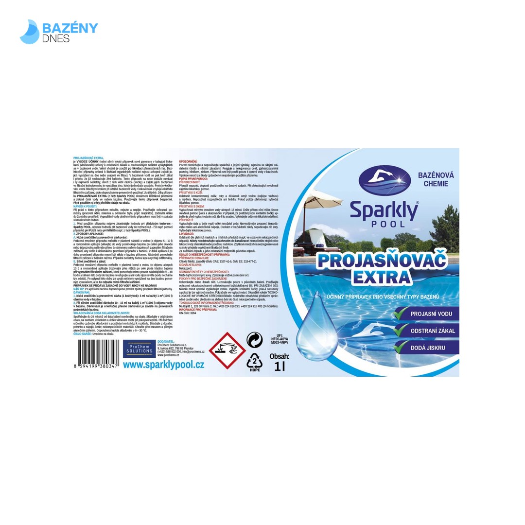 Projasňovač EXTRA 1 l 3