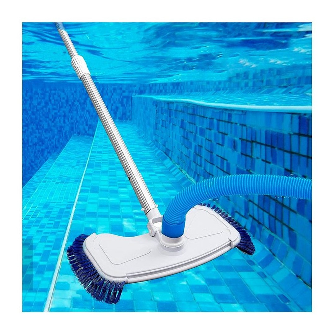 Bazénový vysavač ruční deluxe s kartáči na tyč