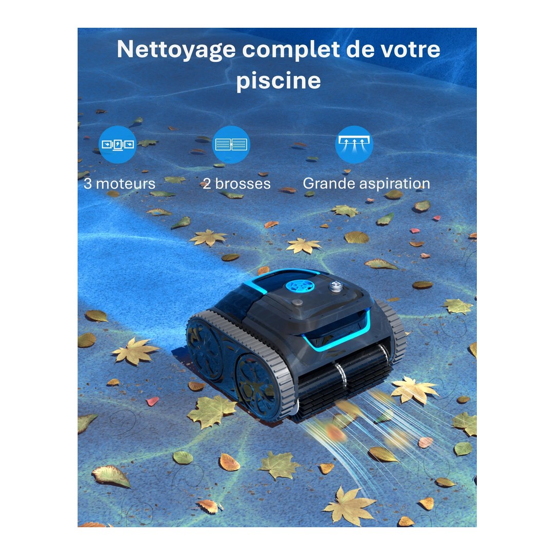 Bateriový automatický vysavač WYBOT S1 2