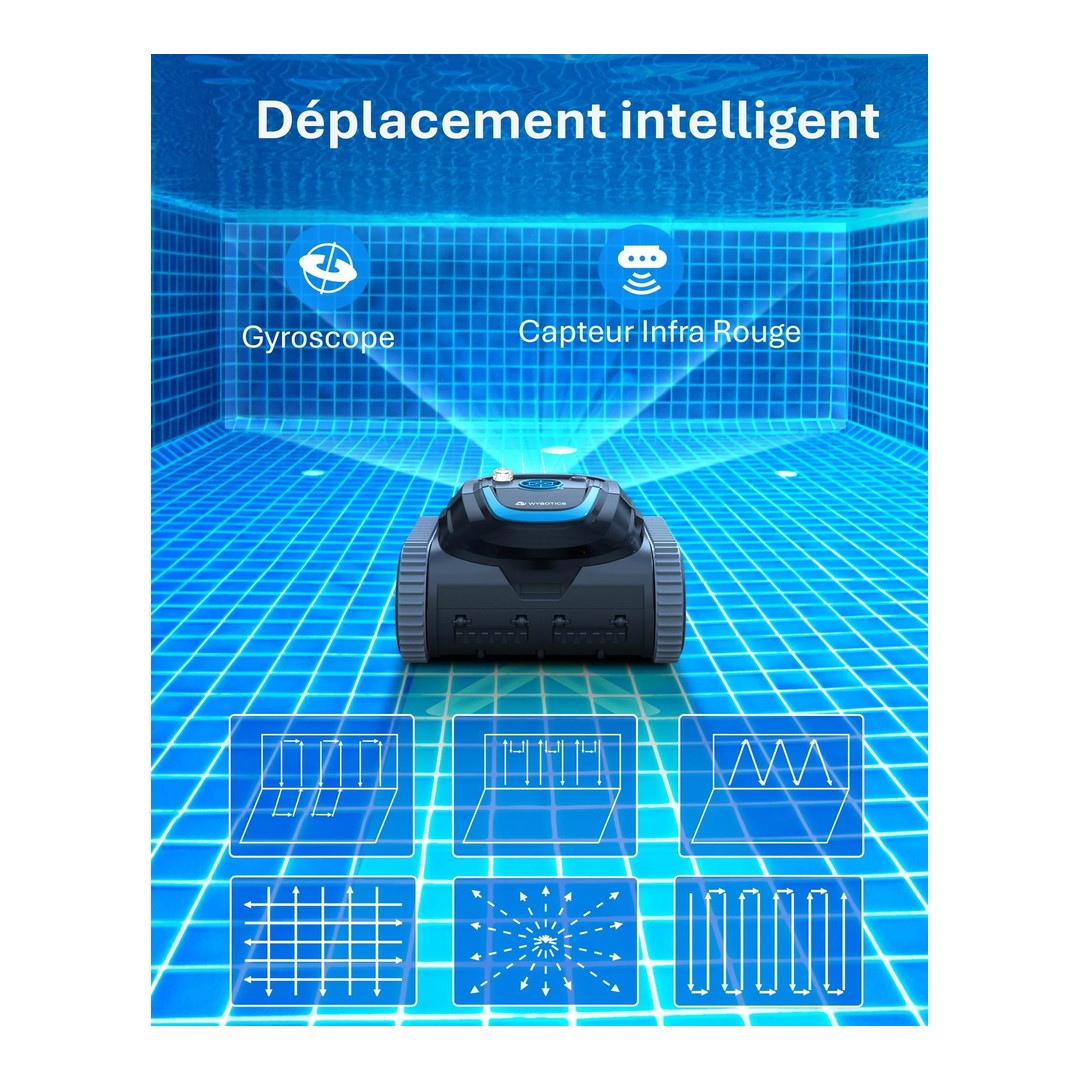 Bateriový automatický vysavač WYBOT S1 5