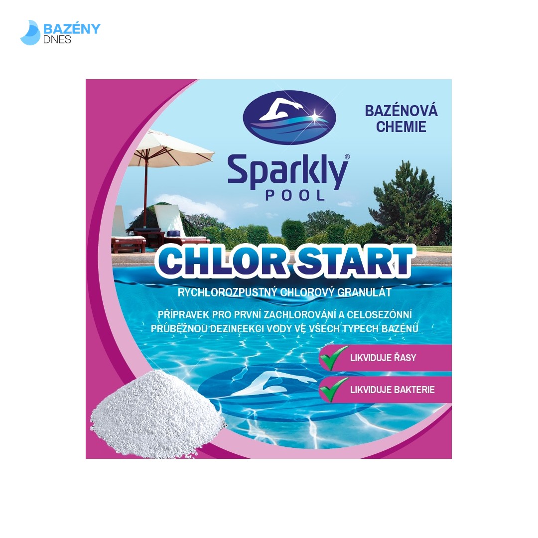 Sparkly Pool Chlor start 1Kg 2