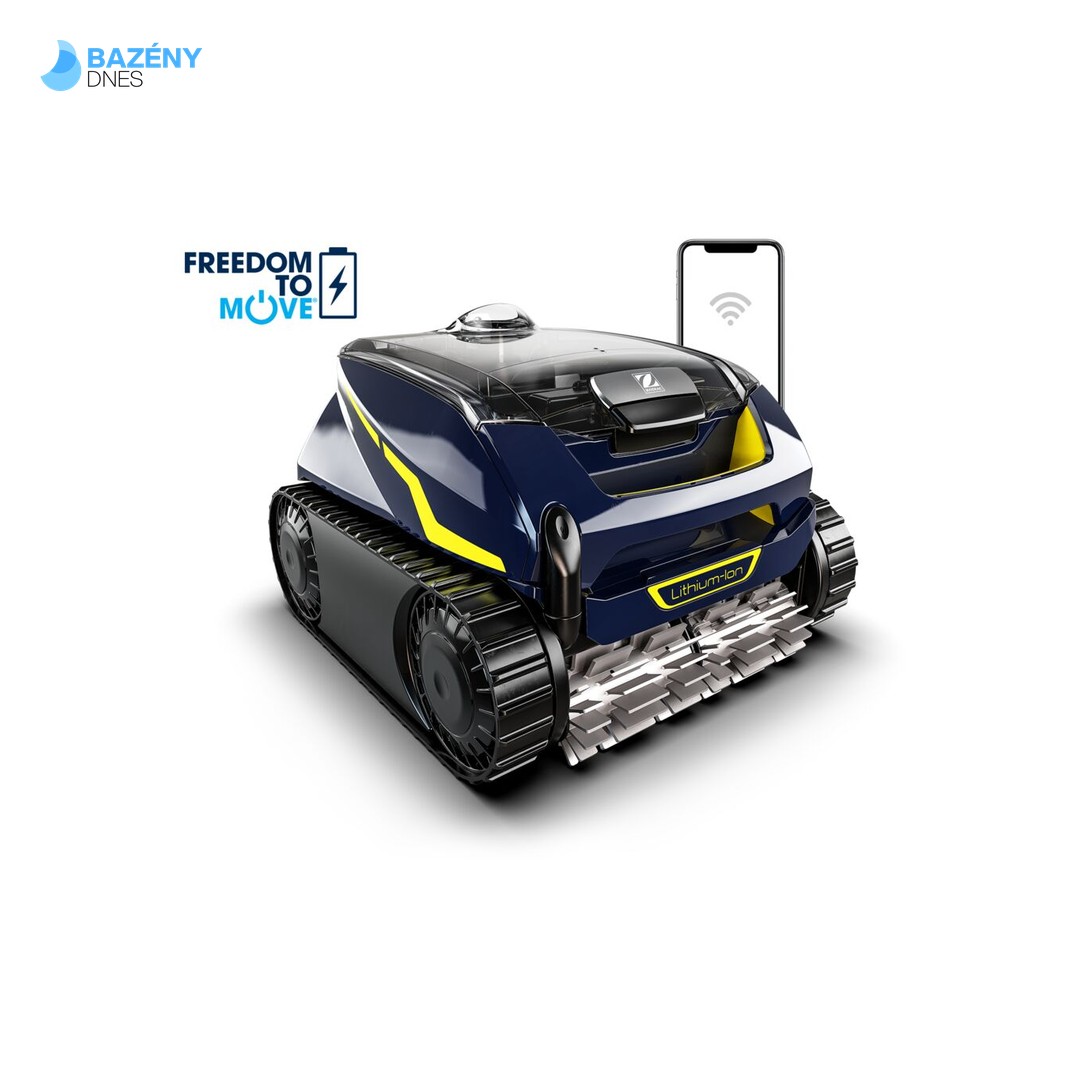 Robotický bateriový bazénový vysavač ZODIAC RF 5400iQ - FreeRider