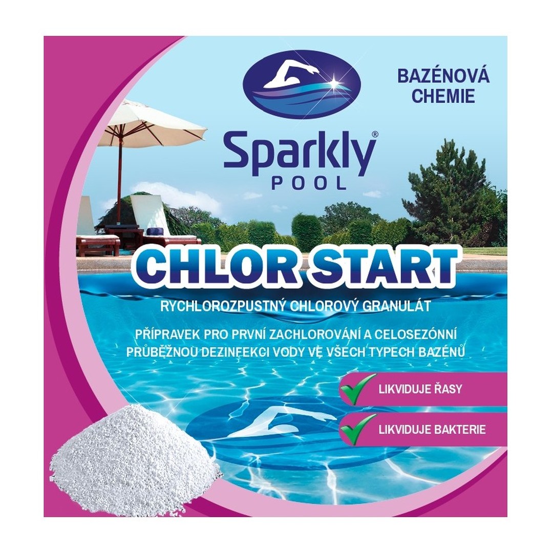 Sparkly Pool Chlor start 1Kg 2