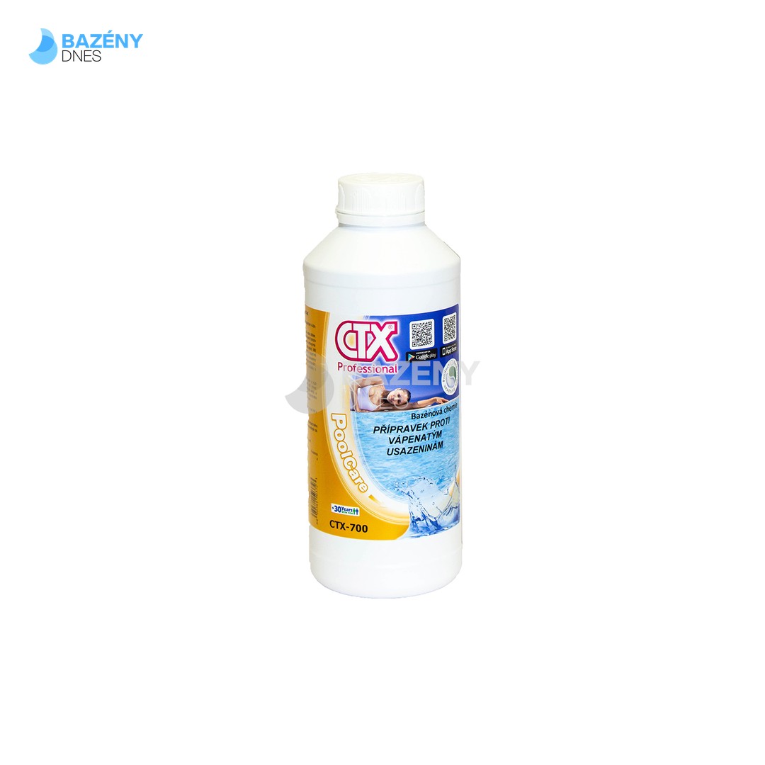 Astralpool CTX - 700 eliminace vápenatých usazenin a odbourání obalu železa 1 L