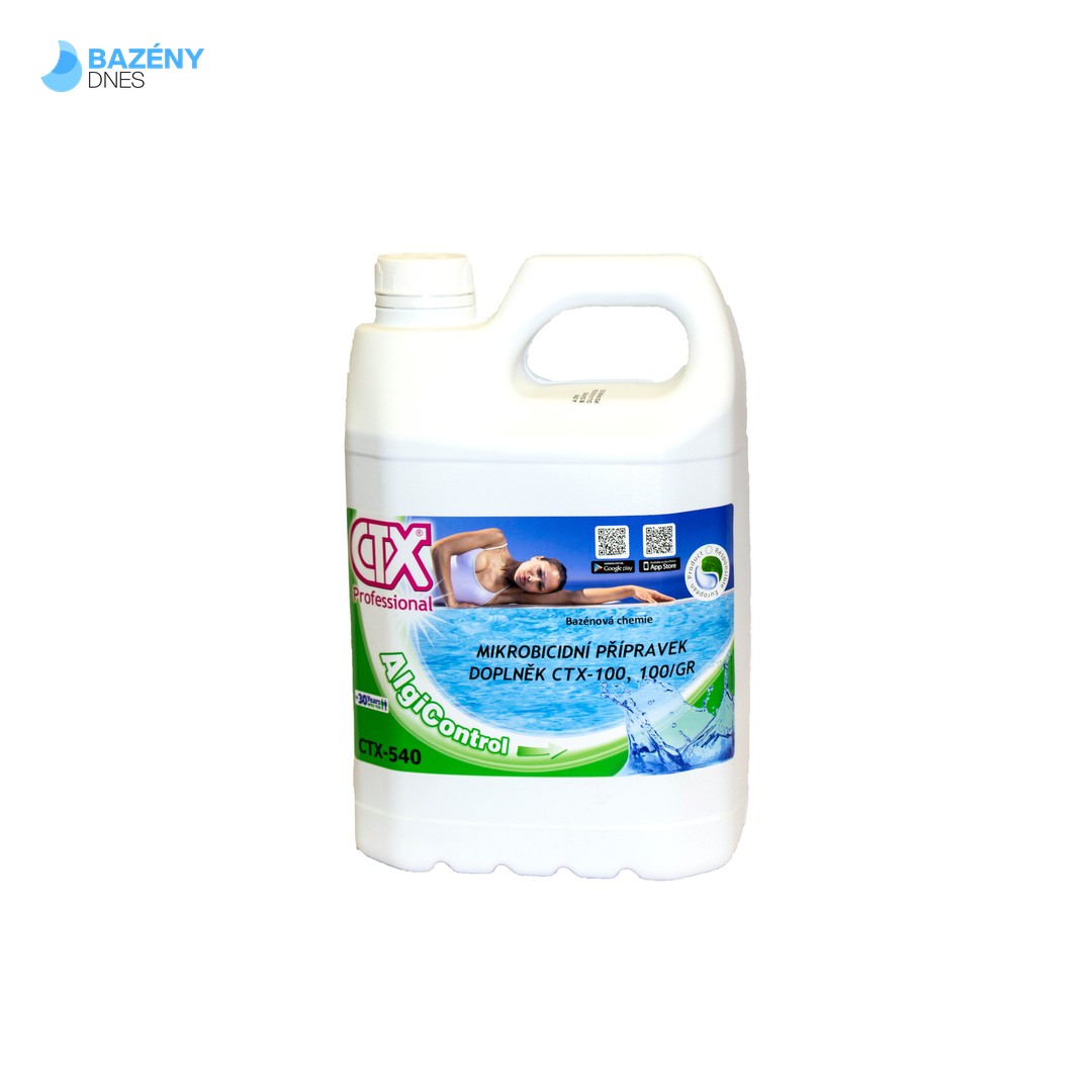 Astralpool CTX - 540 mikrobicid nezbytný pro CTX - 100 a CTX - 100/GR tekutý 5 L