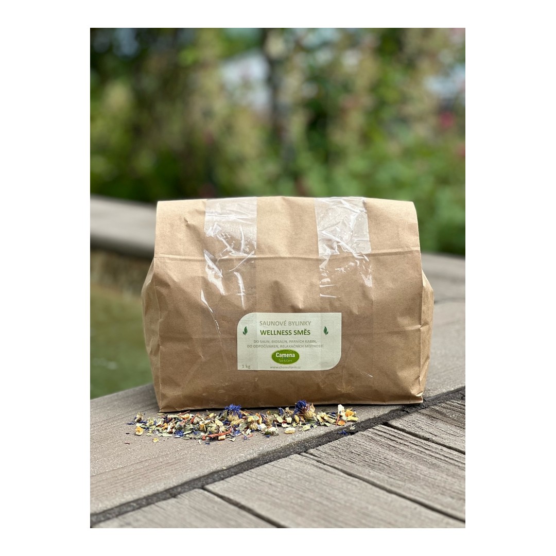 Saunové bylinky WELLNESS SMĚS 1Kg