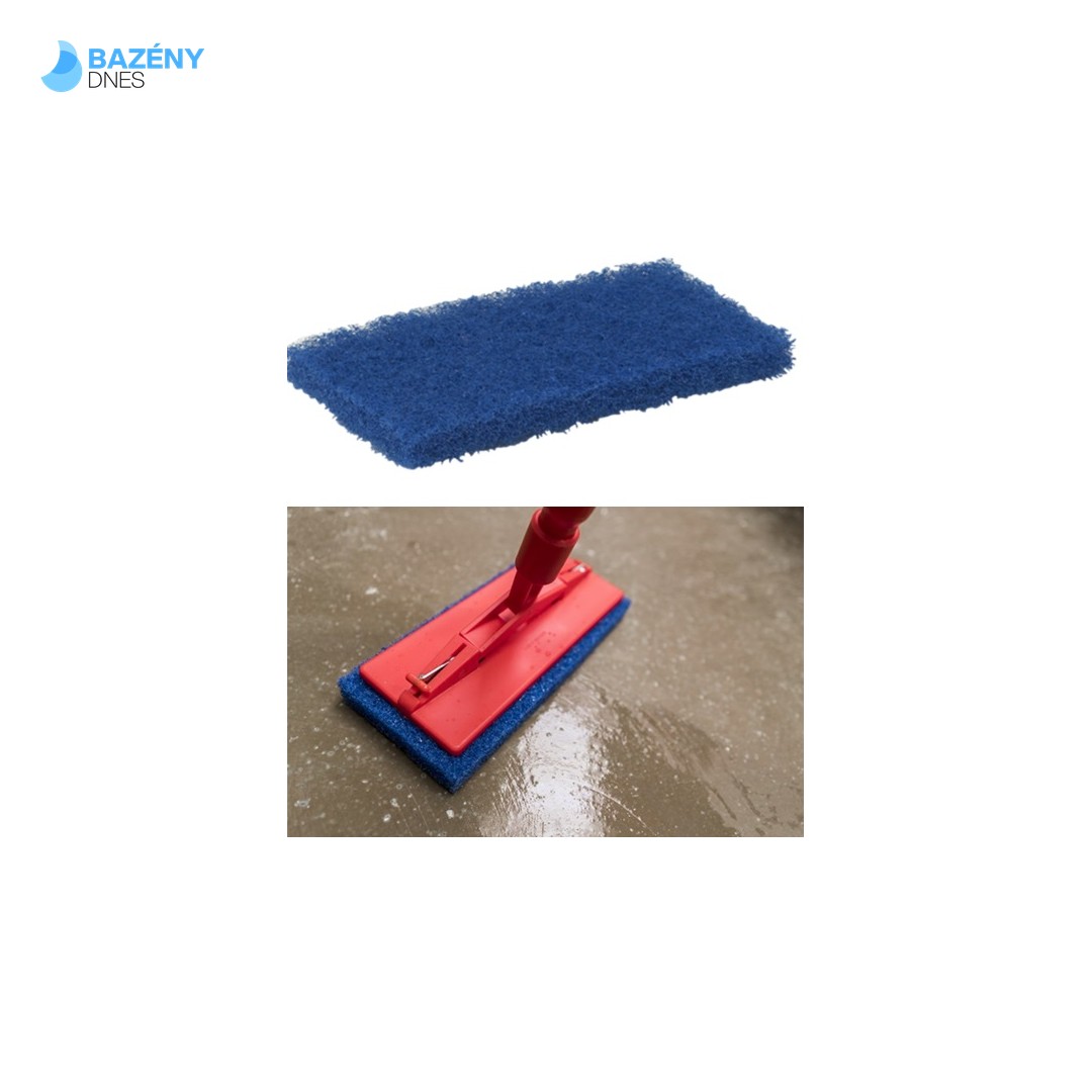 Čistící houba modrá - středně tvrdá