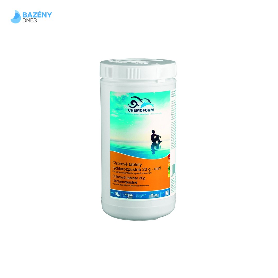 Chlorové tablety rychlorozp. 20g 1 kg