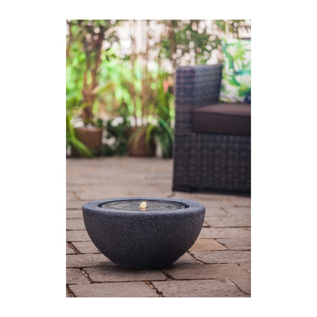 Fontána Heissner Half BALL LED, antrazit 016602 - 03