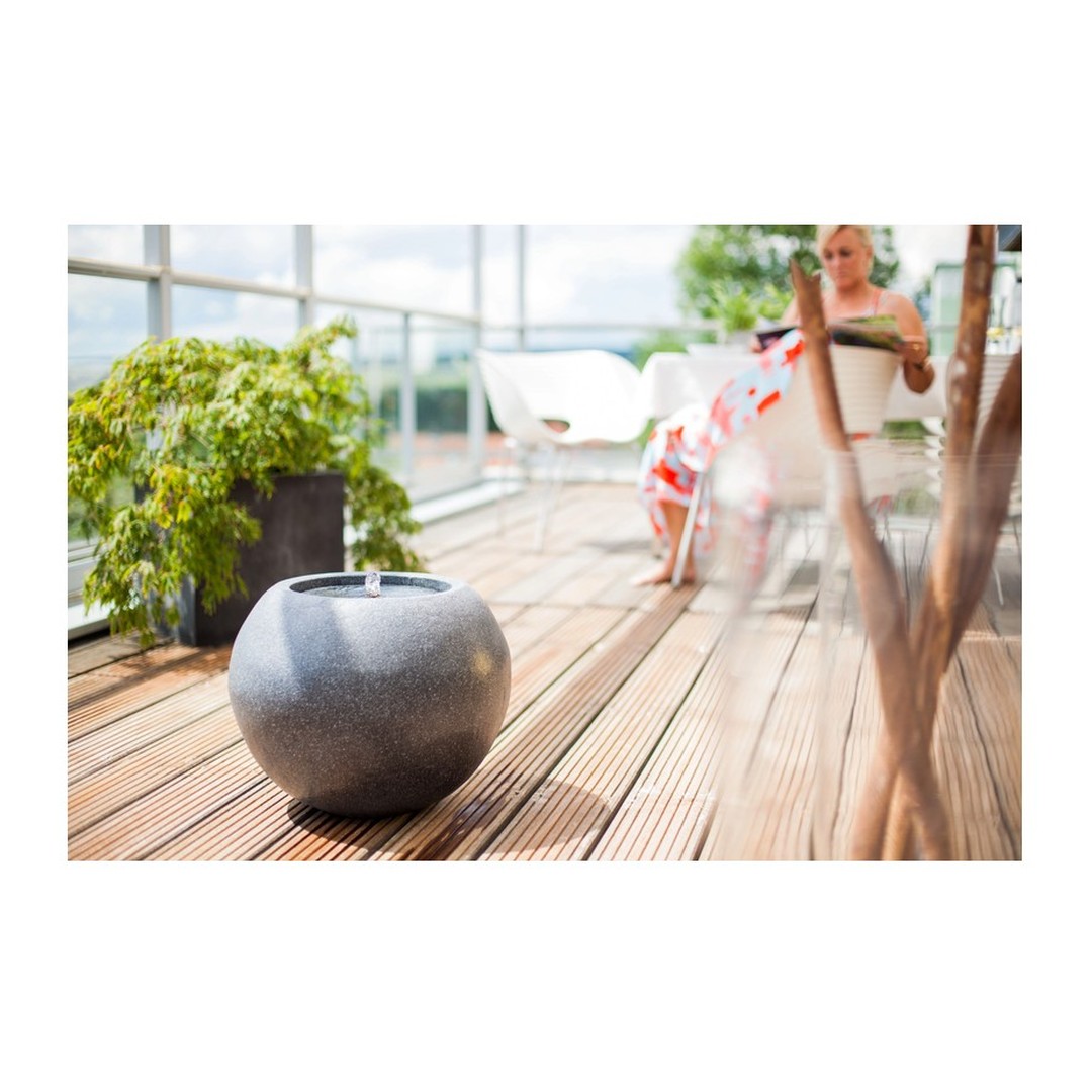 Fontána Heissner BALL LED malá, antrazit 016607 - 03