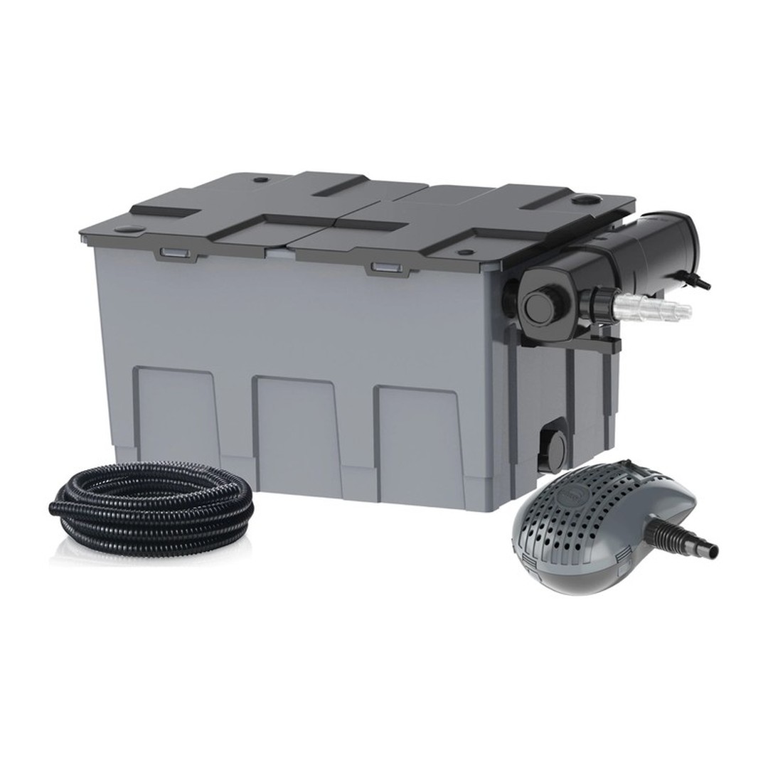 Heissner sada průtokové filtrace s čerpadlem 4900 l/h, UV 24W, do 24 m3 FPU24000 - 00