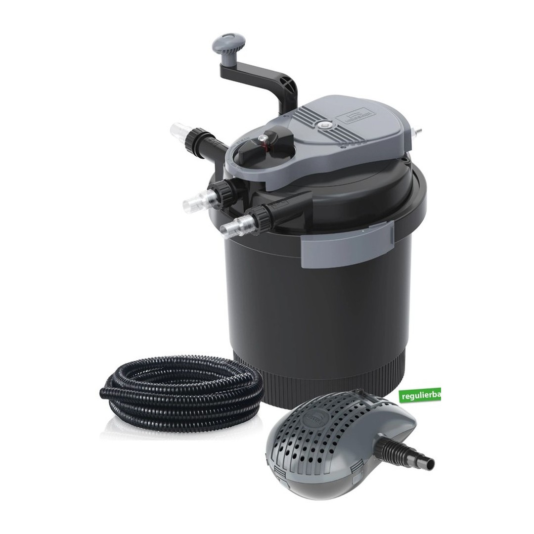 Heissner sada tlakové filtrace s čerpadlem 2200 l/h, UV 7W, do 4 m³ HLF4000 - 00