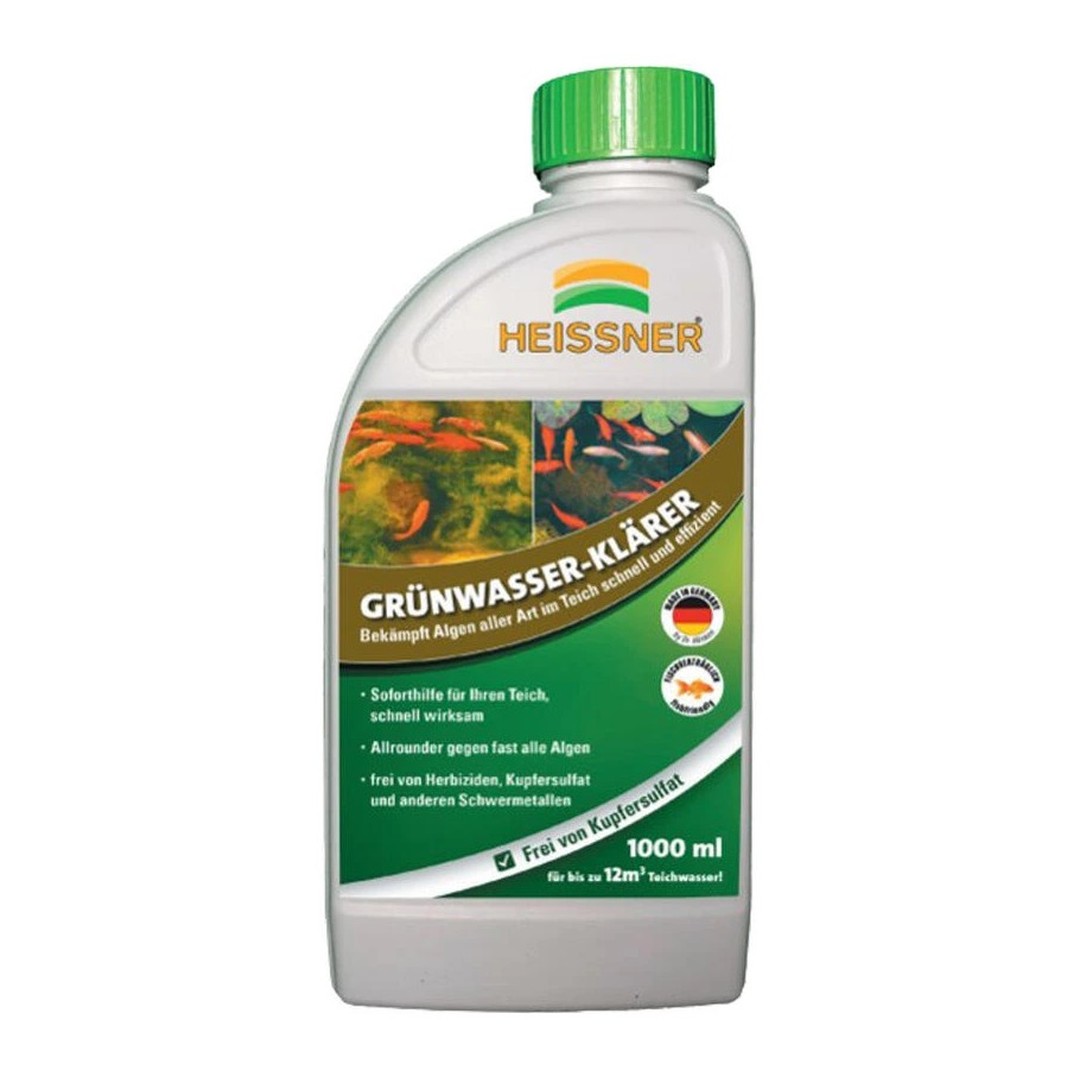 Heissner čistič zelené jezírkové vody proti řasám 1000 ml až na 12 m³ TZ753 - 00