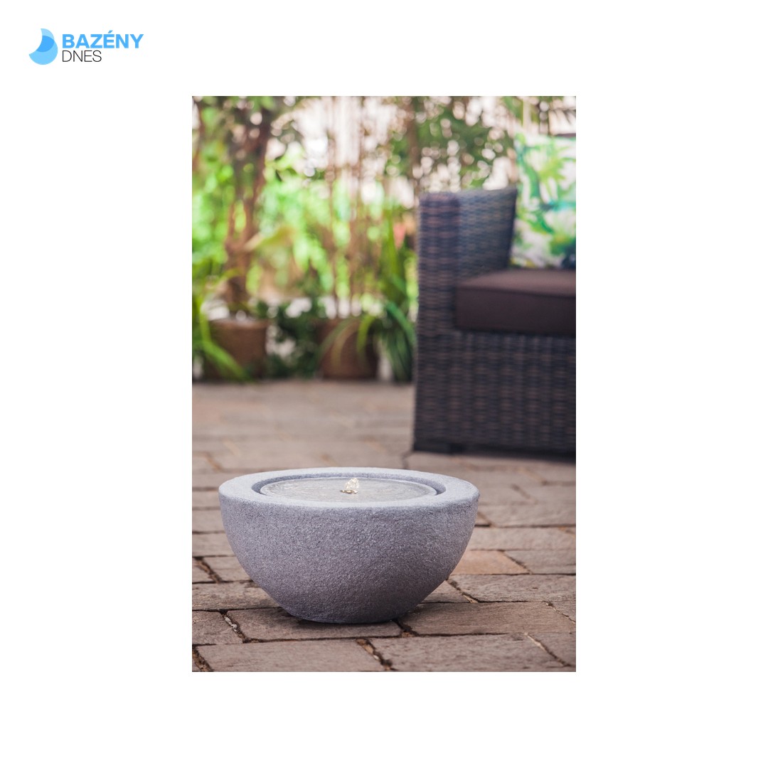 Fontána Heissner Half Ball LED, granit 016602 - 09