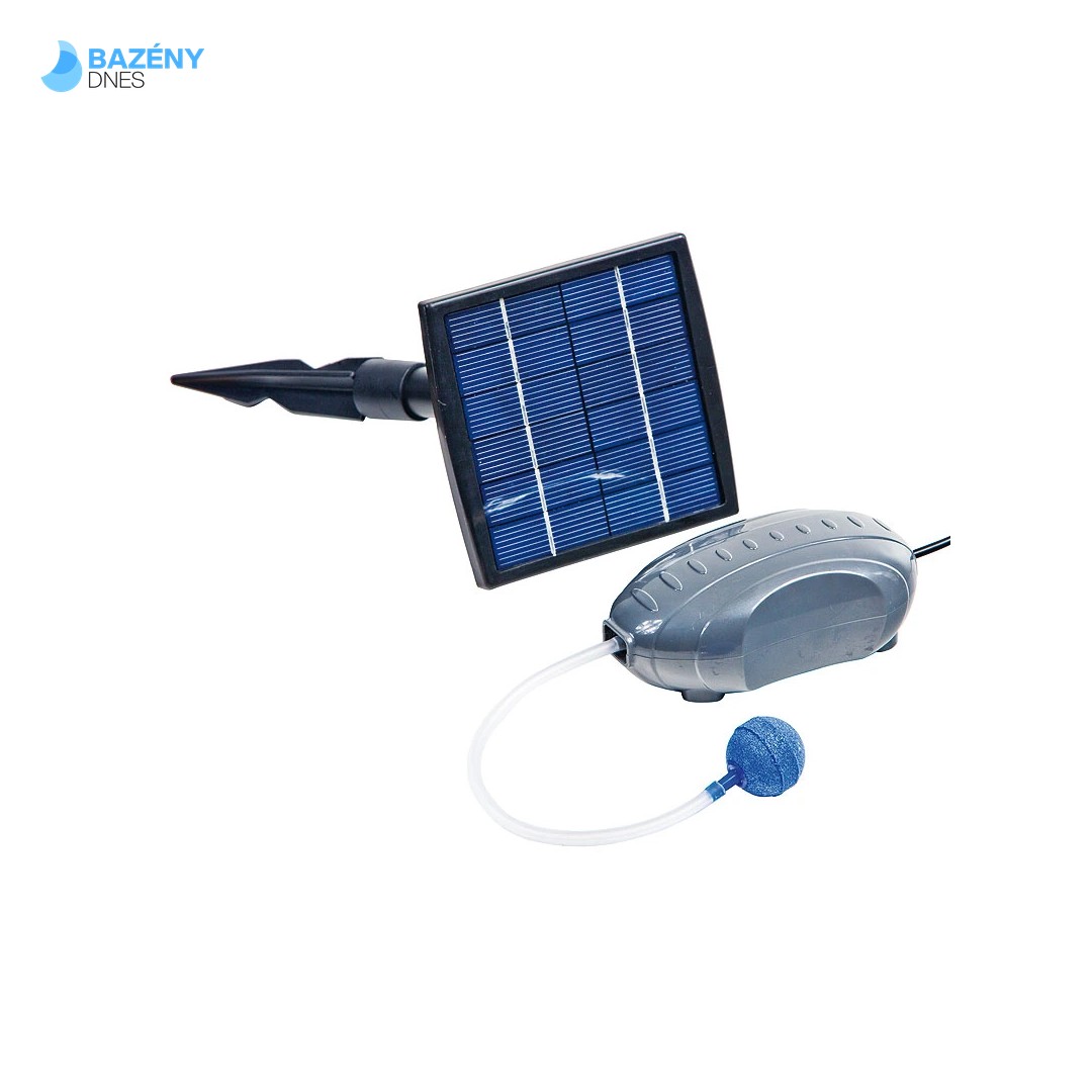 Heissner solární venkovní vzduchování 120 l/h, do 4 m³ objemu jezírka ST200 - 00