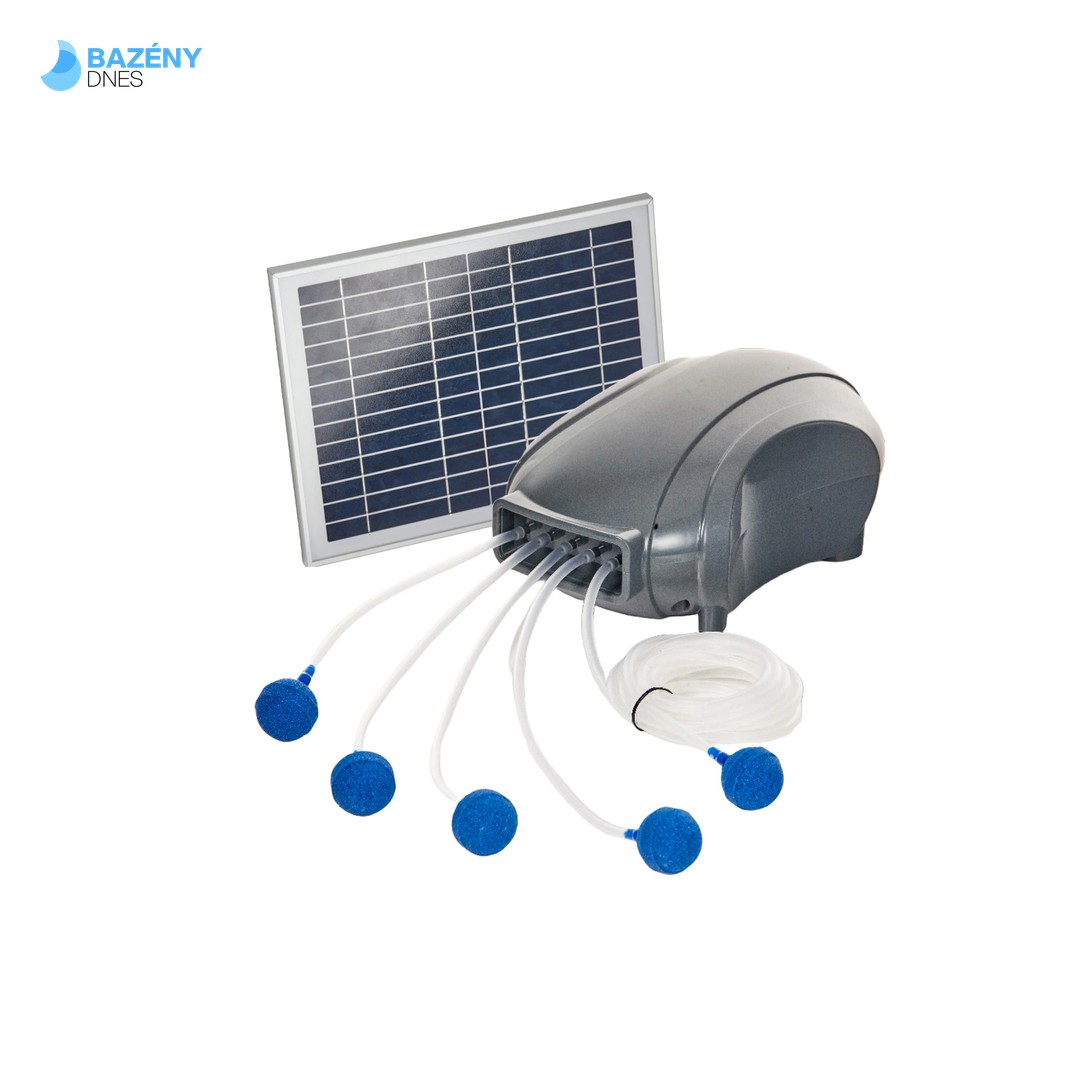 Heissner solární venkovní vzduchování 600 l/h, do 10 m³ objemu jezírka ST600 - 00