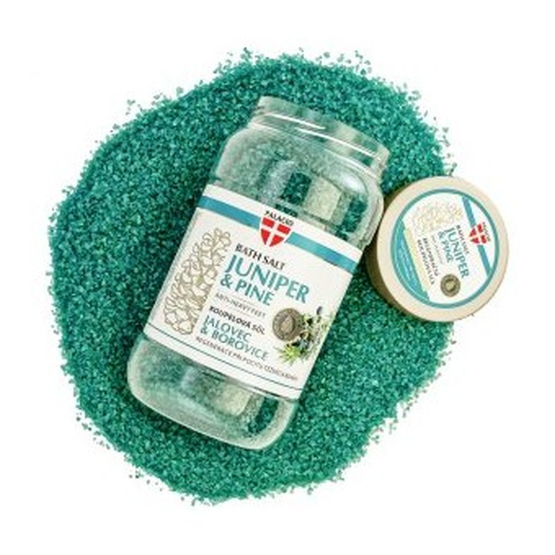 PALACIO Jalovec & Borovice koupelová sůl, 1200g 2