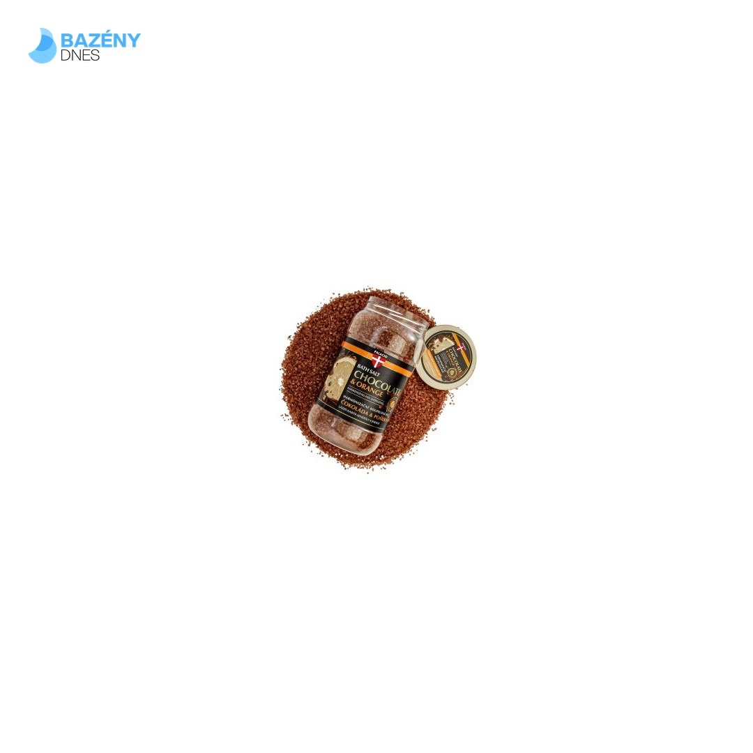 PALACIO Čokoláda & pomeranč koupelová sůl, 1200 g 2