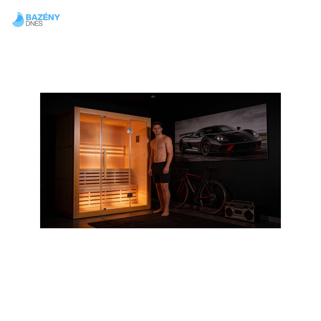 Finská sauna PERINNE 4 9