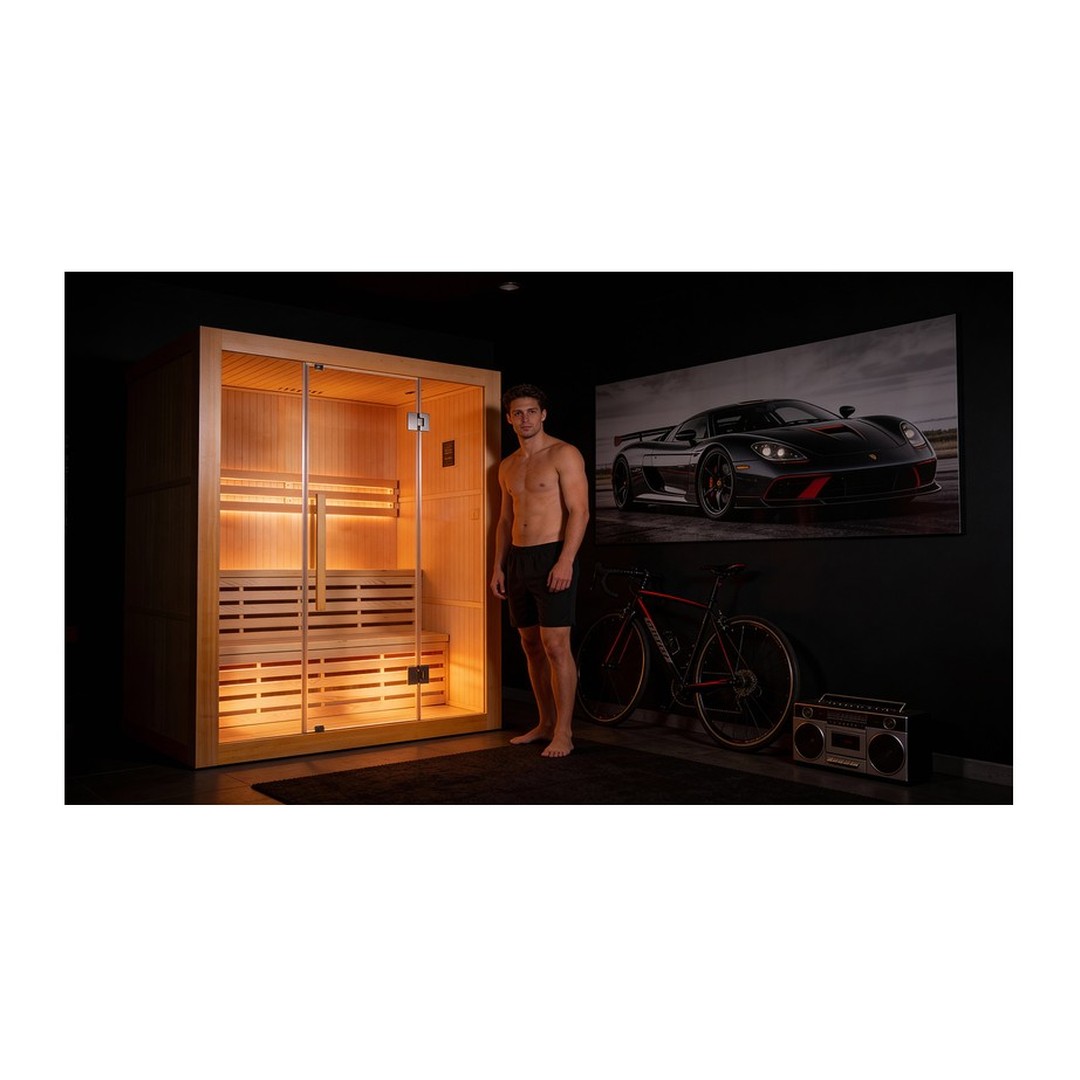 Finská sauna PERINNE 4 9