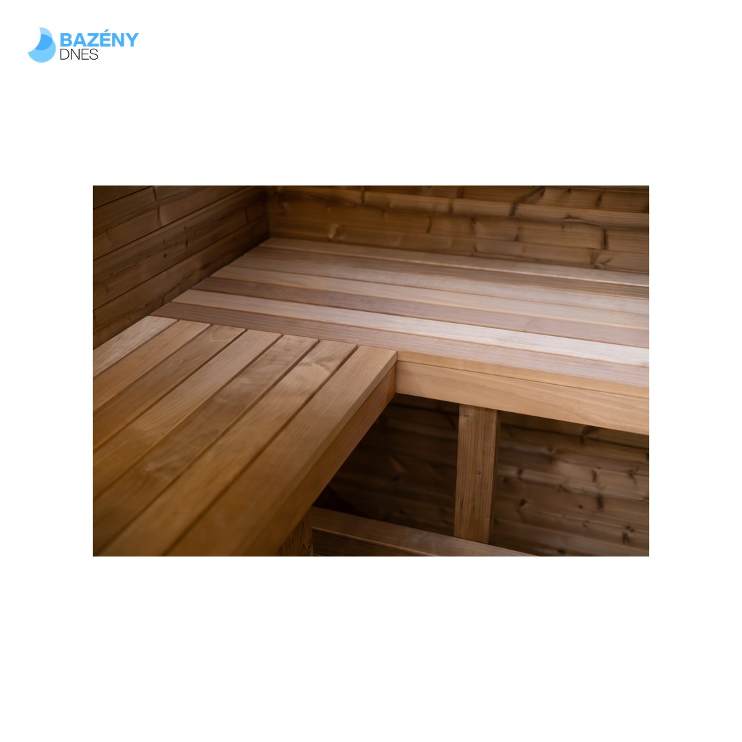 Sauna QUADRA X THERMOWOOD 2