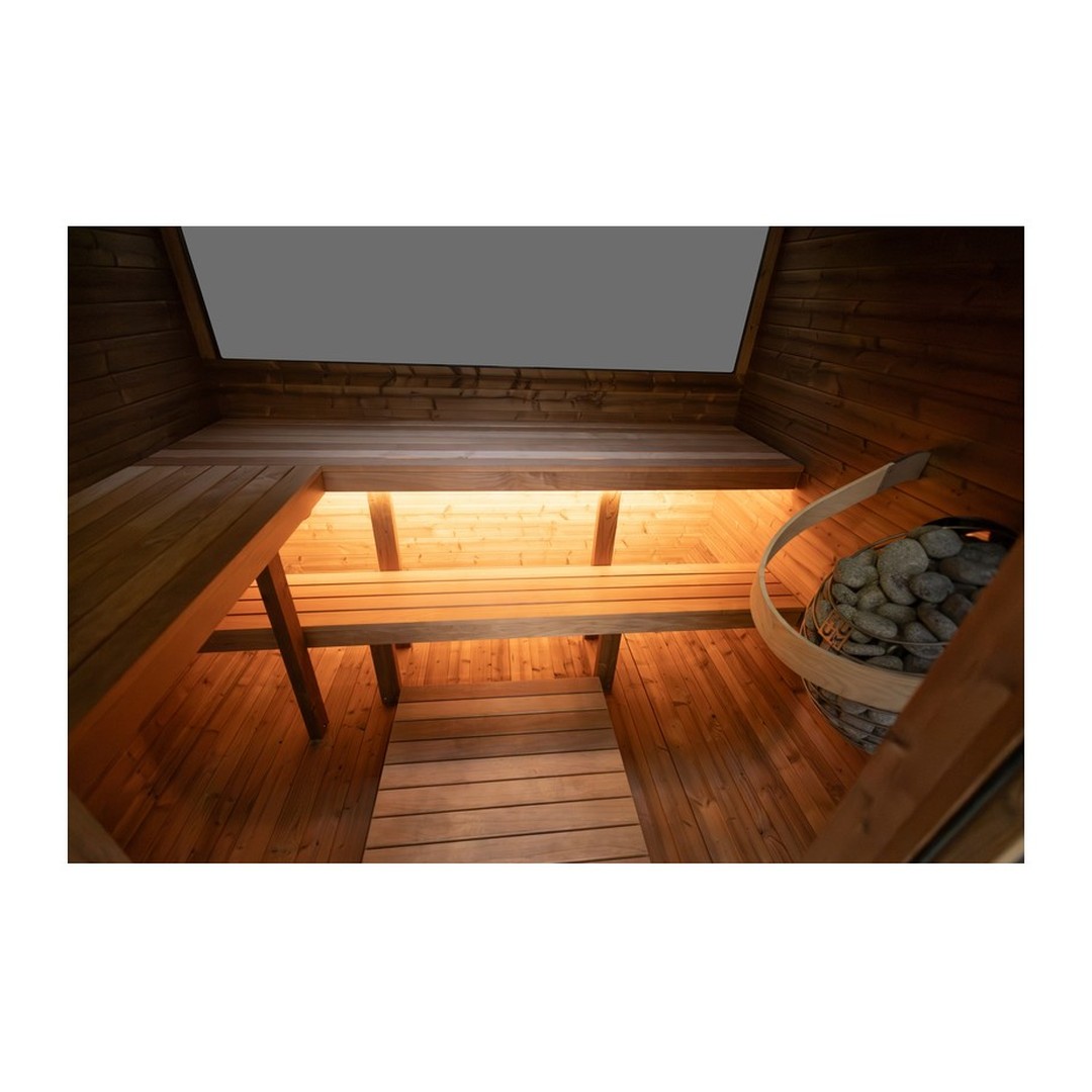 Sauna QUADRA X THERMOWOOD 3
