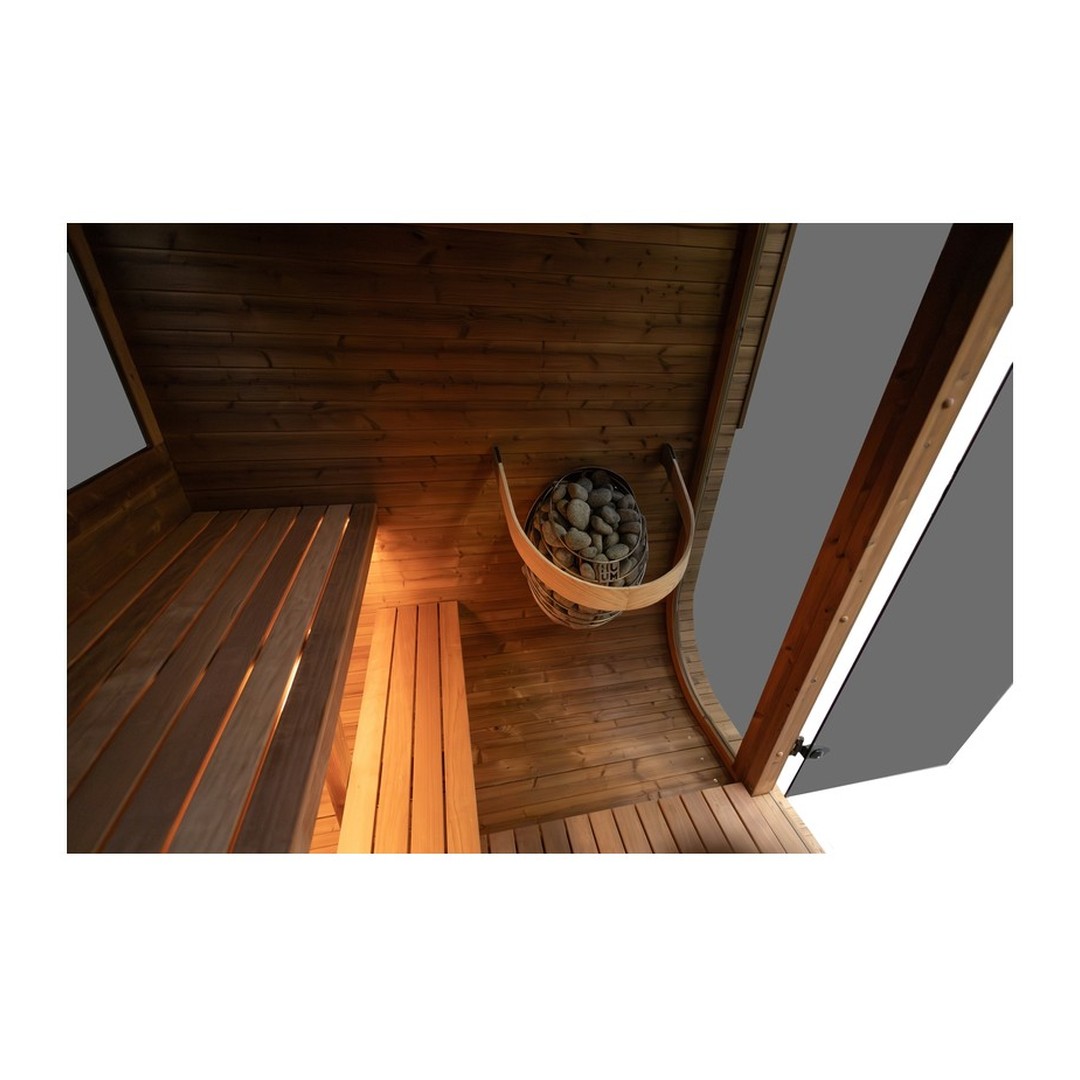Sauna QUADRA X THERMOWOOD 4
