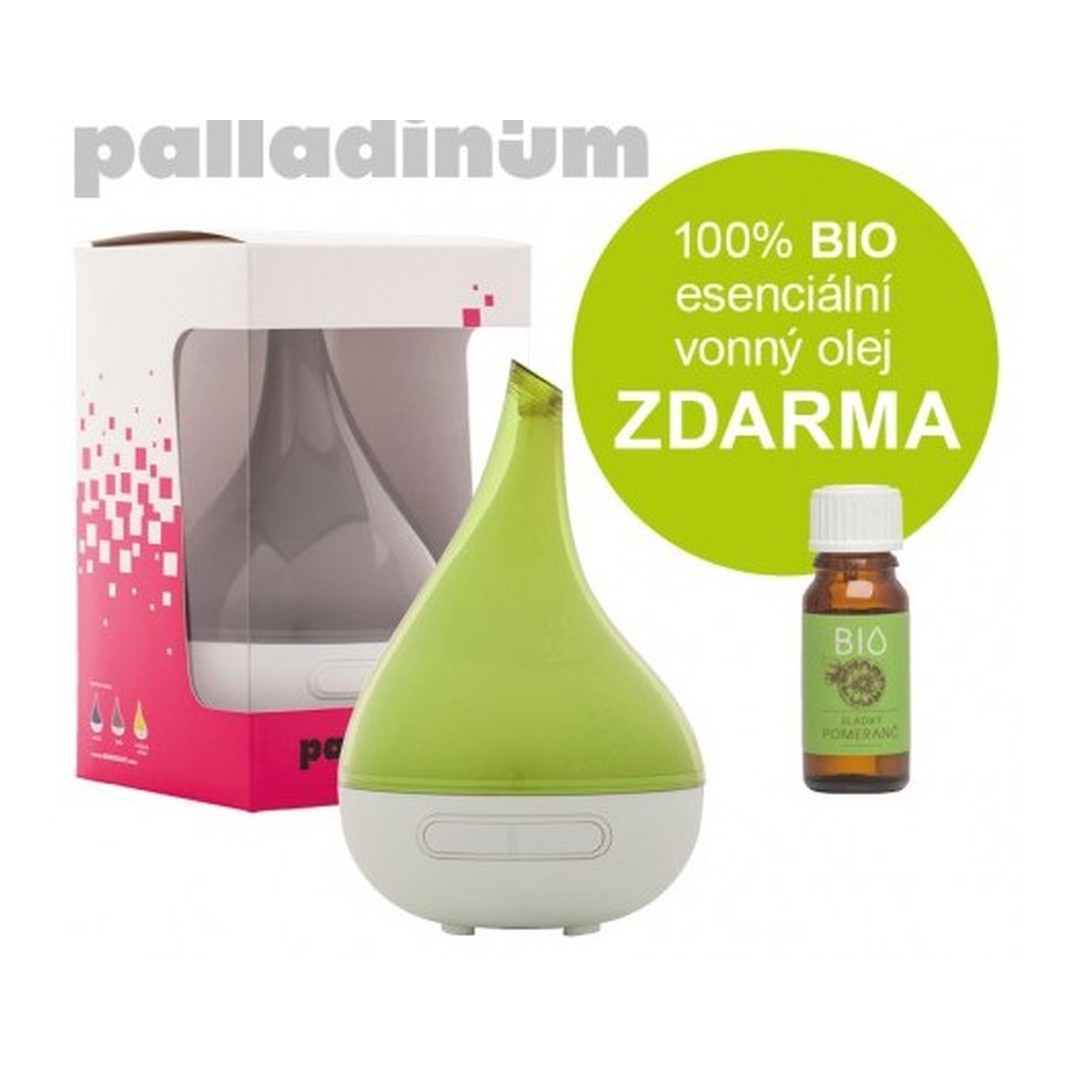 Ultrasonický aroma difuzér Hanscraft PALLADINUM Zelený