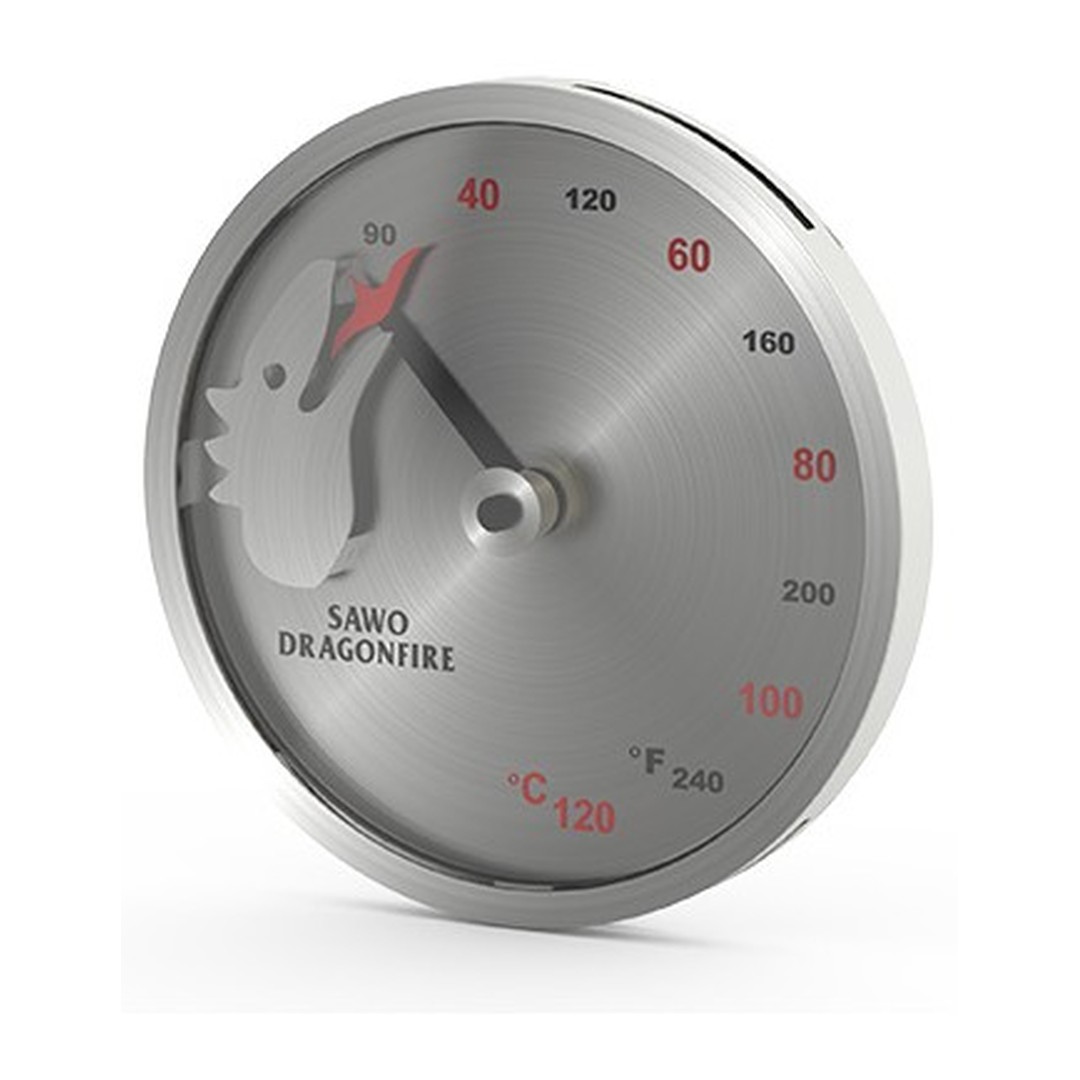 Saunový teploměr - ocel