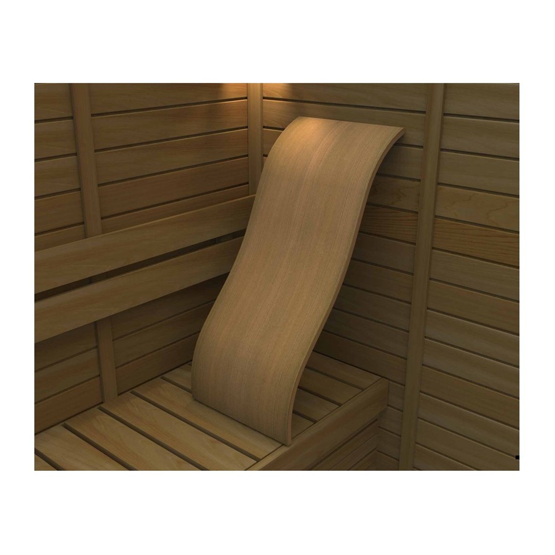 Opěrka hlavy do sauny - Cedr/Spider 2