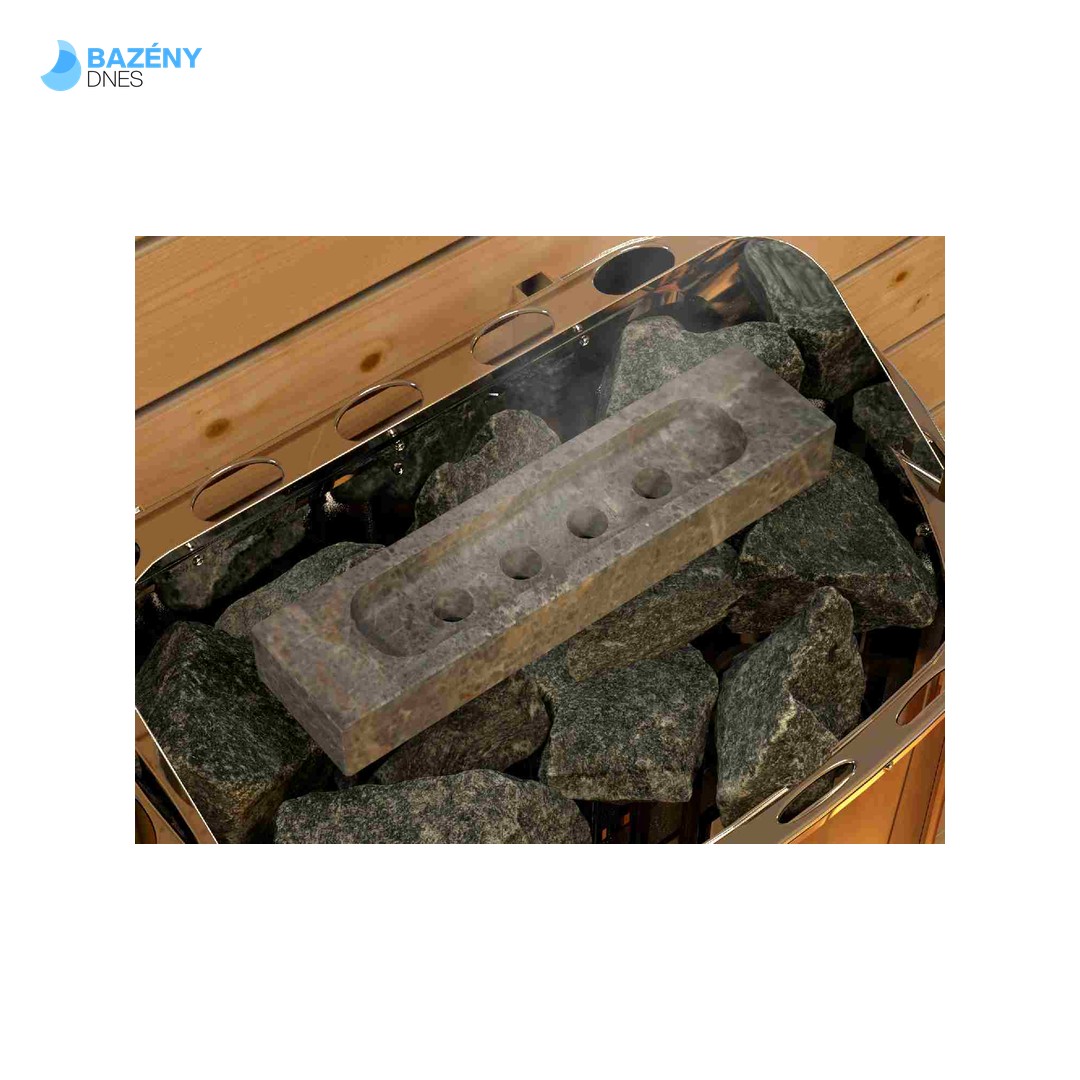 Obdelníkový saunový zvlhčovač do kamen 1, 3l 2