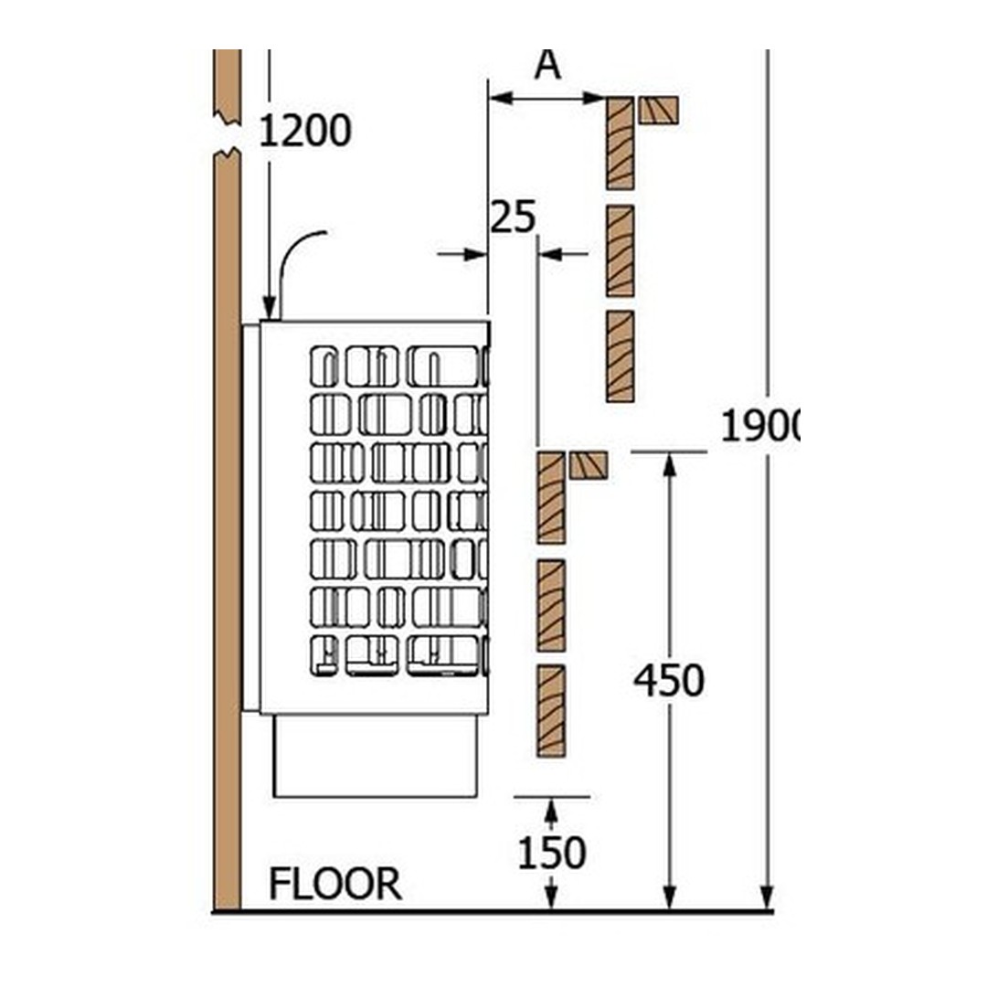 Saunová kamna KRIOS 9kW (včetně integrovaného ovladače) 2