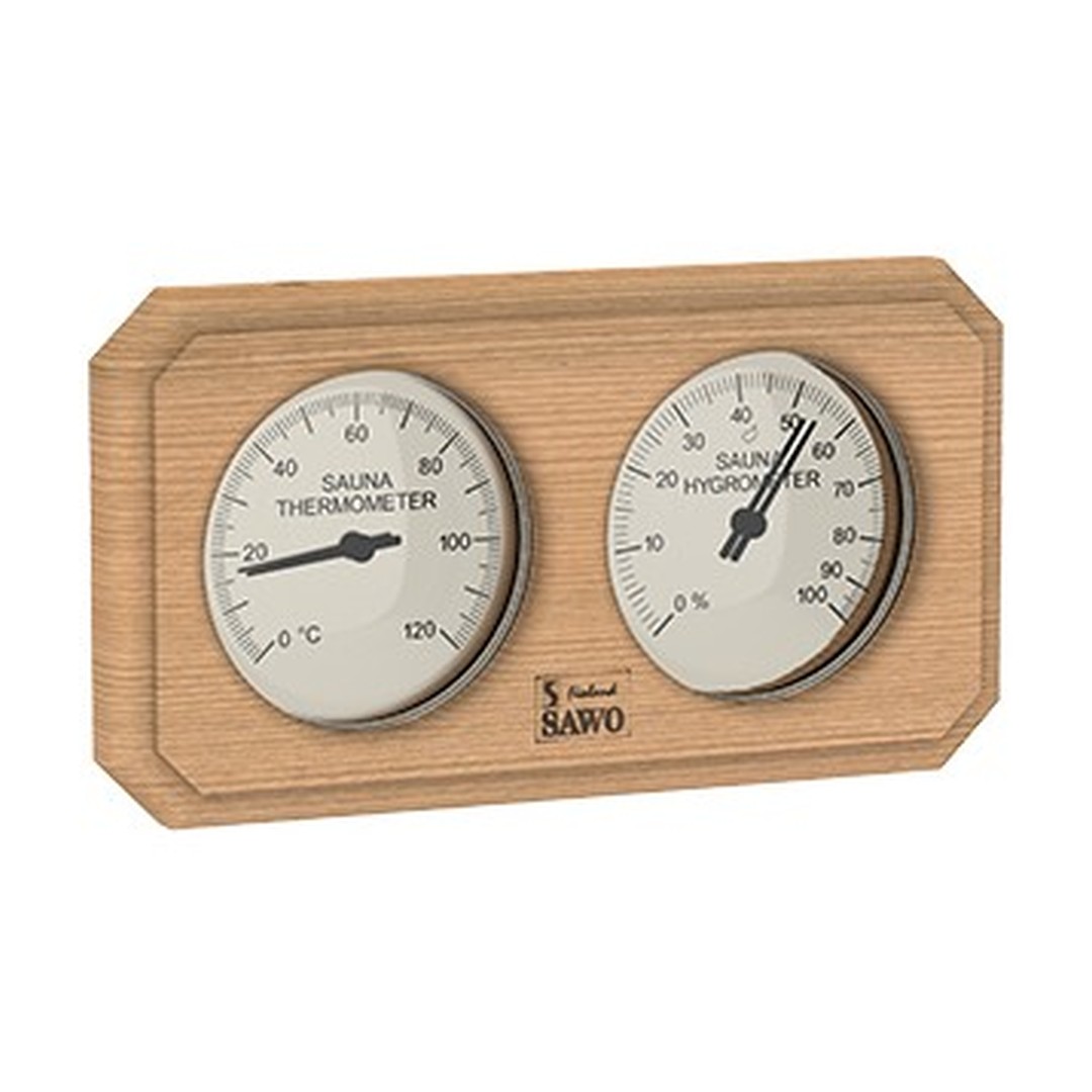 Saunový teploměr s vlhkoměrem - CEDR