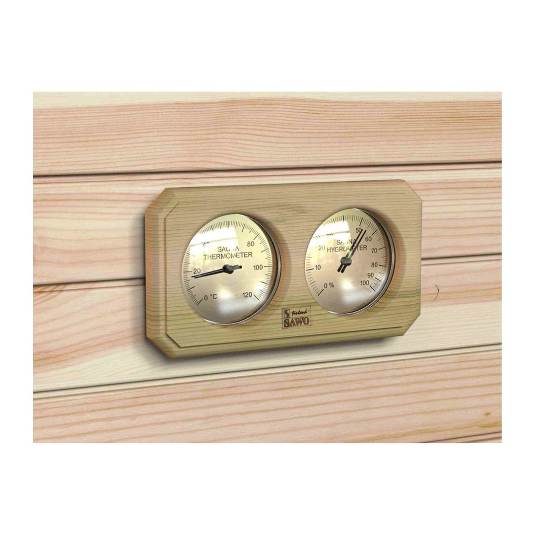 Saunový teploměr s vlhkoměrem - CEDR 2