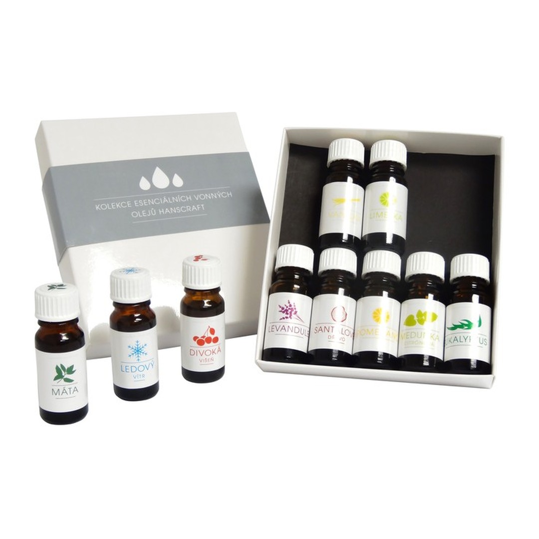 Esenciální vonné oleje Hanscraft - KOLEKCE 1 4