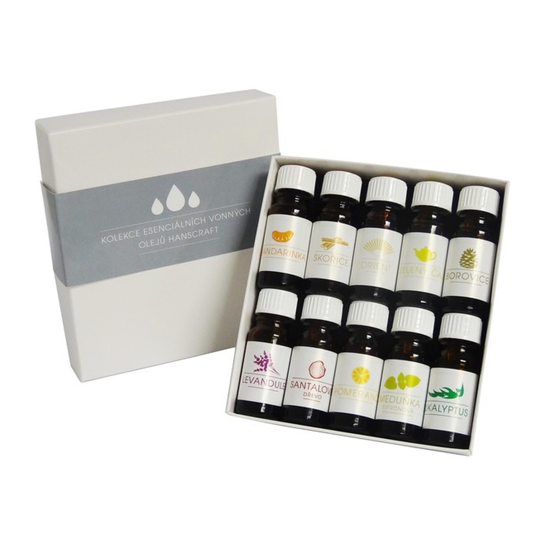 Esenciální vonné oleje Hanscraft - KOLEKCE 2