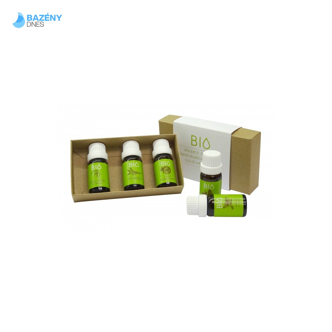 100% BIO Esenciální vonný olej BIO KOLEKCE 1 2