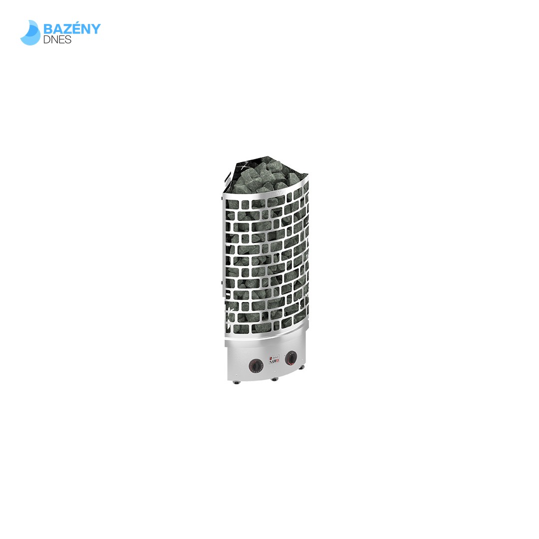 Saunová kamna ARIES 4, 5 kW - rohová (včetně integrovaného ovladače)