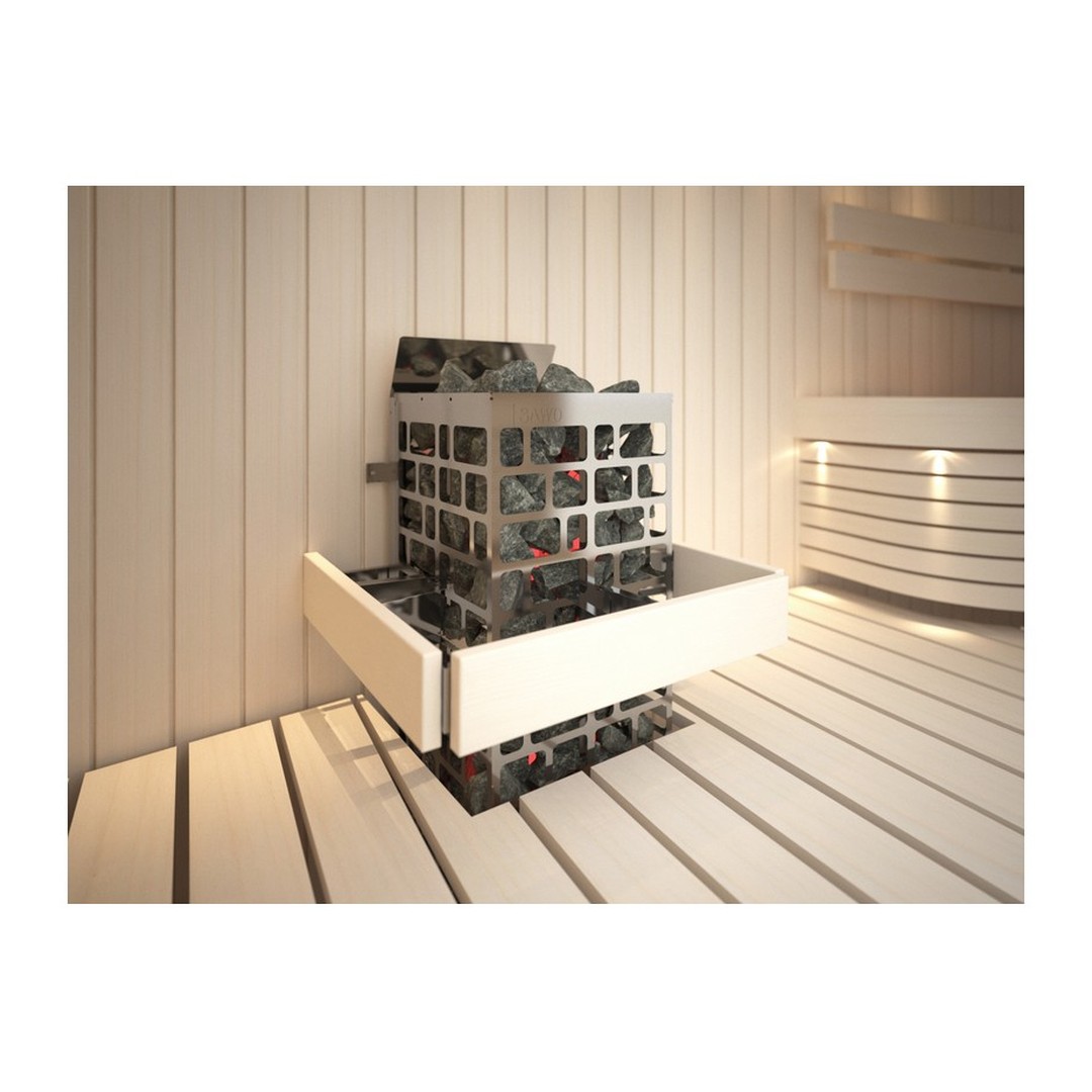 Ochranný rám na saunová kamna CUBOS - nástěnná (Aspen) 2