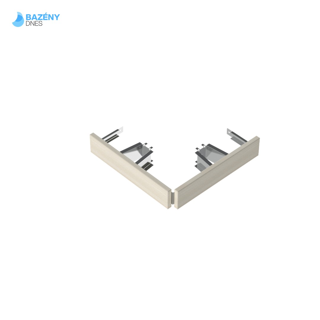 Ochranný rám na saunová kamna CUBOS - rohová (Aspen)