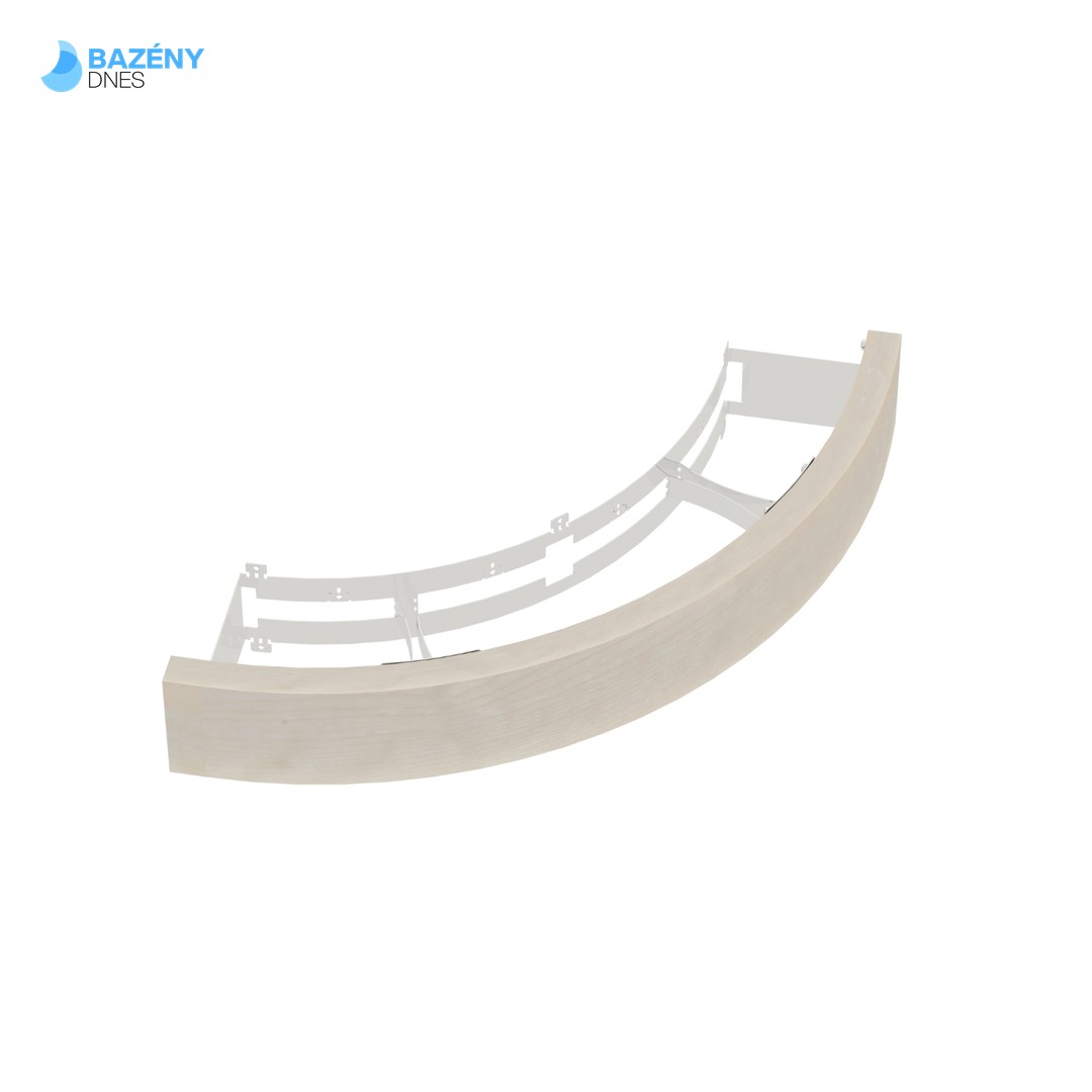 Ochranný rám na saunová kamna ARIES - rohová (Aspen)