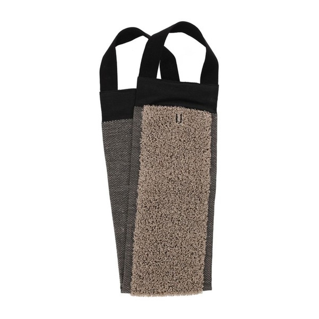 RENTO Masážní žínka na záda 14x70cm (froté/len)